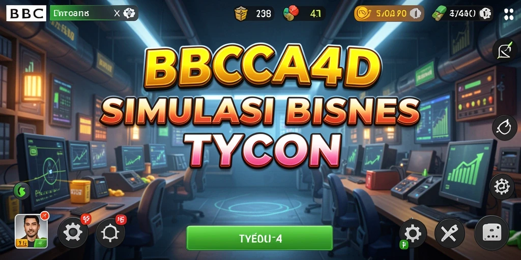 Gameplay menarik dari BBCA4D yang menampilkan simulasi bisnis Tycoon.