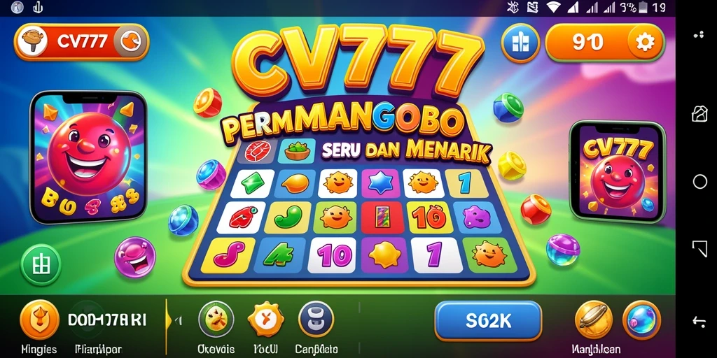 Screenshot gameplay CV777 menampilkan keseruan bermain Bingo.