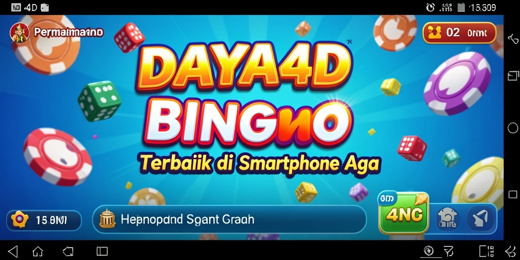 Tampilan gameplay menarik dari permainan Bingo DAYA4D.