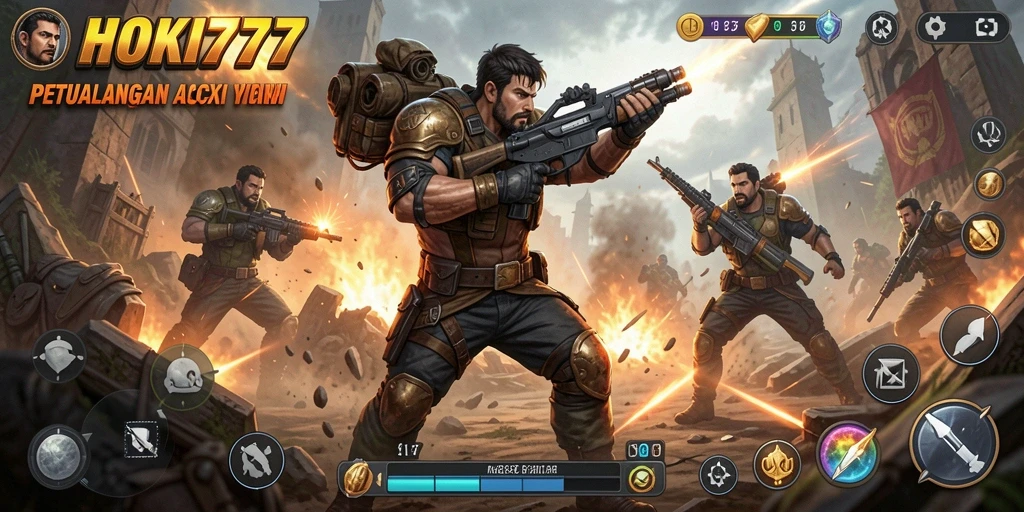 Gameplay HOKI777 menampilkan aksi seru dan grafis menawan.