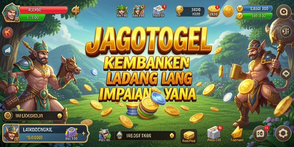 Screenshot gameplay JAGOTOGEL menampilkan ladang yang produktif dan tanaman yang subur.