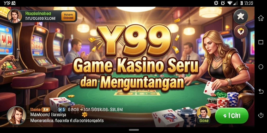 Tampilan menarik dan gameplay seru dari Y89.